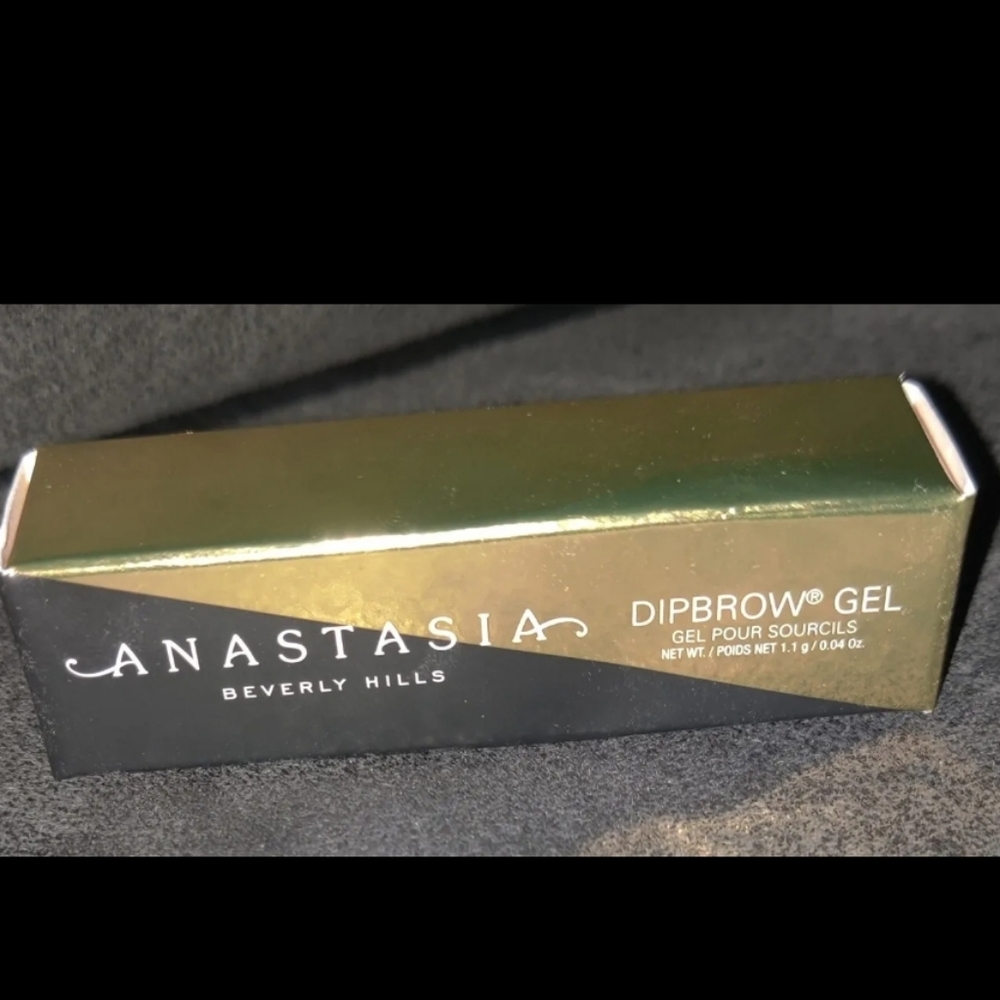 Anastasia Mini Dipbrow Gel Dark Brown 1.1g 0.04 Oz Travel/Sample Size